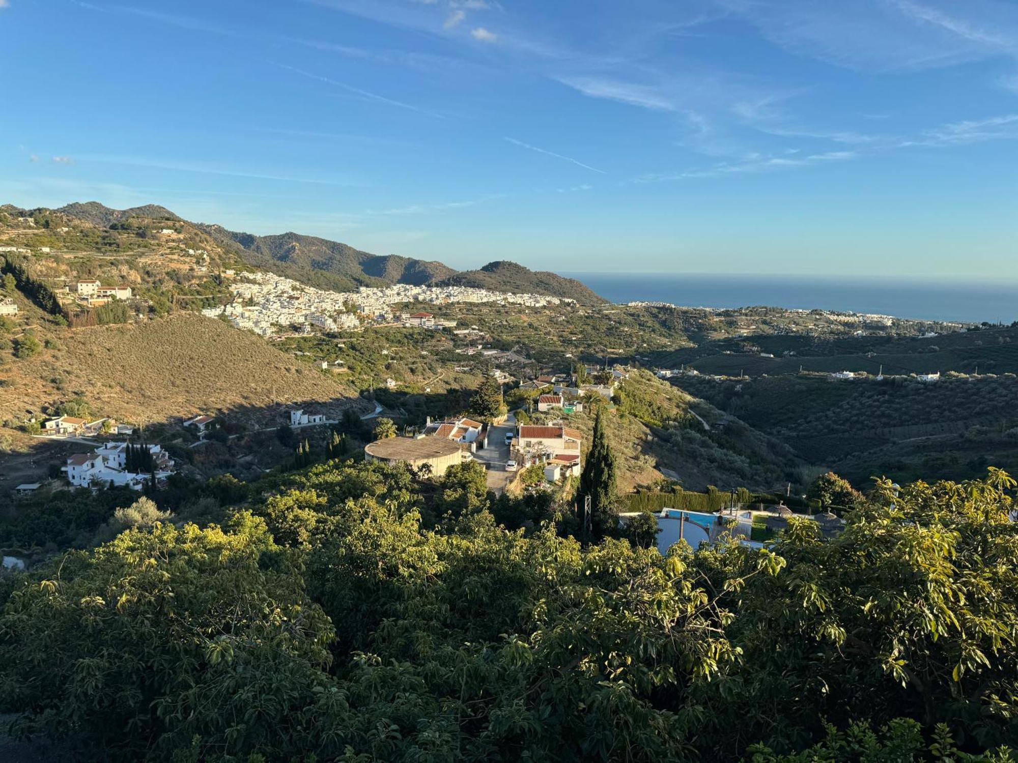 Villa En Frigiliana Con Piscina, Jacuzzi Y Espectaculares Vistas Buitenkant foto